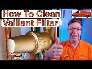 How to Clean Vaillant Filter and Glowworm Filter, Vaillant Protection Kit Cleaning, Magnetic Filter