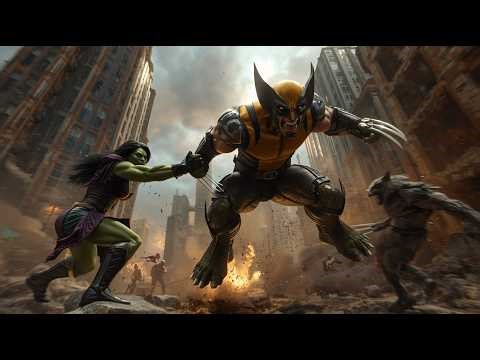 She-Hulk & Wolverine vs Abomination & Sabretooth: The Ultimate Cinematic Battle (2026)