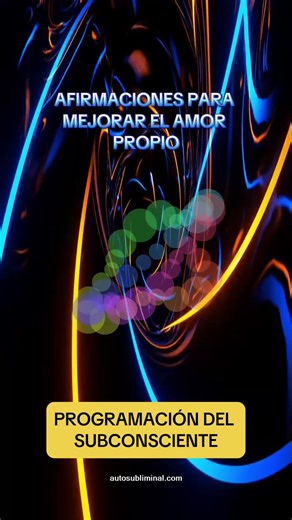 Afirmaciones para desarrollar más amor propio #amorpropio ##programaciónsubconsciente #afirmaciones #manifestación #sanaciónemocional