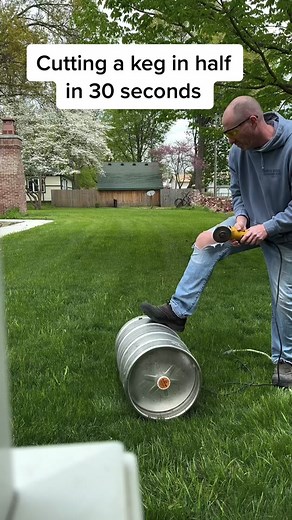 Repurposing Kegs: How to Cut a Keg in Half Easily