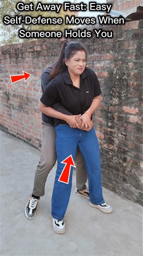 Don't Get Stuck: Effective Self-Defense Moves for Breaking Free #selfdefensetips #martialarts