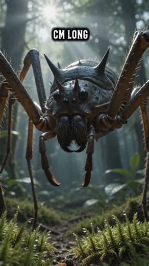 This Harvestman Has HORNS... But It's Not a Spider! 😱🕷️#nature #animals #youtubeshorts