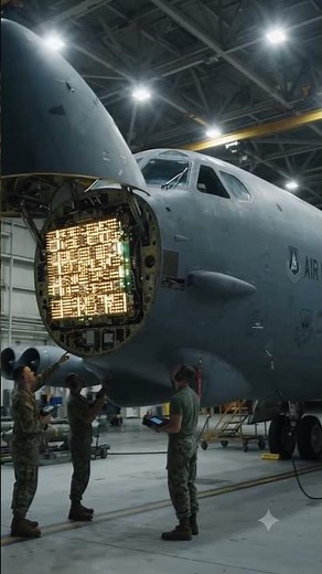 $766M AESA Radar Upgrade For B-52 Bombers #aviation #b52 #usaf