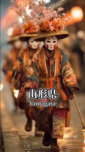 【超リアル】～妖怪パレード～ 都道府県編①#妖怪 #yokai #都市伝説 #まつり