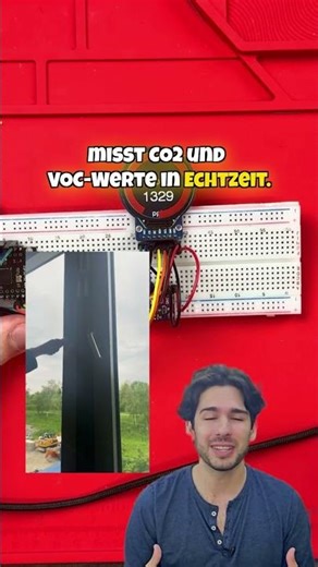 Luftqualitätsüberwachung Display mit ESP32 und CCS811 Sensor