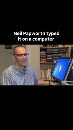 The First Ever Text...