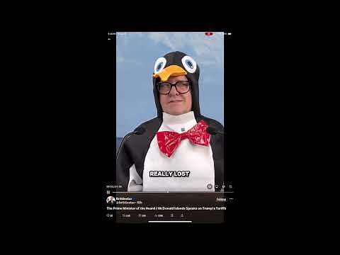 Penguins reply to Trump's tariffs