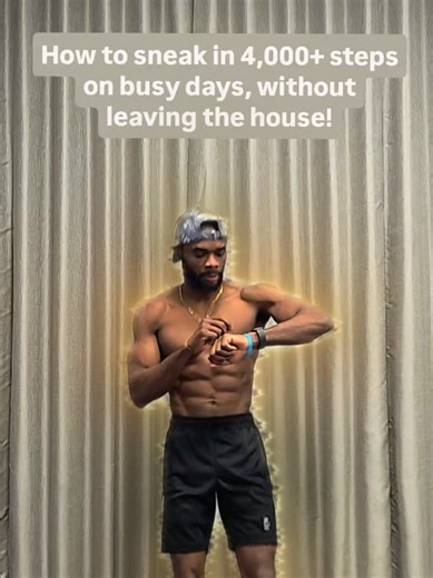 Skipping is an easy way to get in extra steps, and you don’t even need a rope! Just put on a song on, skip on the spot. It helps clear your head, improve your mood, and can help you feel more motivated. On busy or stressful days, that’s sometimes all you need. Try it… and thank me later 👊🏽 Patrick #dailysteps #workouts #workoutfromhome #skipping