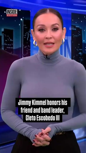 Jimmy Kimmel broke down in tears with a heartfelt tribute after announcing the death of his band leader and best friend Cleto Escobedo III. Kimmel and Escobedo have known each other since he was 9 and became inseparable. When Kimmel landed his late night show in 2002, he wanted Escobedo to lead the late night band. Escobedo has been absent from the show for several months. Published reports say that he died from complications after a liver transplant. He was 59. #JimmyKimmel | Inside Edition