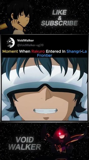 Rakuro entered SLF | Edit by Void Walker | #shorts #amine #anime edits