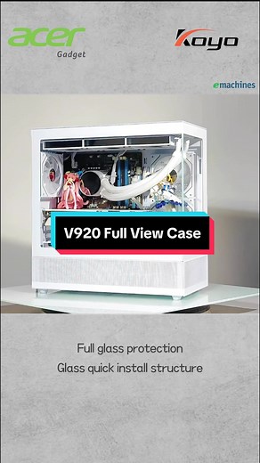 V920 Full View Case - The Ultimate Gaming Accessory