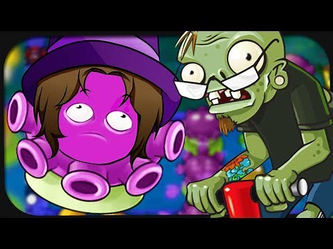 Zombies jumping all over my plants! ☆ Plants vs. Zombies