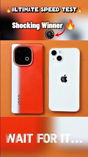 🤯⚡ IQOO NEO 10 VS IPHONE 13 ULTIMATE SPEED TEST!!😱
