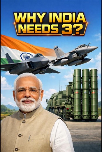 AMCA vs Rafale vs S-400 — why does India need all three?
