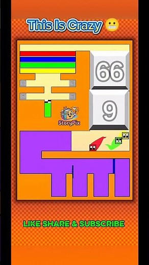 Crazy Color Puzzle Challenge 🔥 | Satisfying Cartoon Maze Video for Kids & Fun Lovers