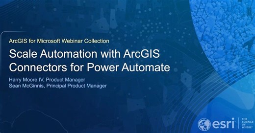 How ArcGIS Connectors for Power Automate integrates spatial data into automation workflows. | Mrinmayee "Minu" Bharadwaj posted on the topic | LinkedIn