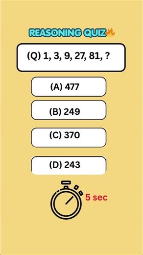 Number Series #2# reasoning #SSC
