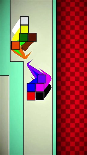 Square Race: A Colorful Competition