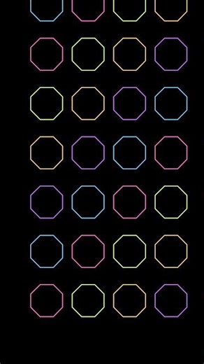 Cosmic Octagon Field #pythonloops