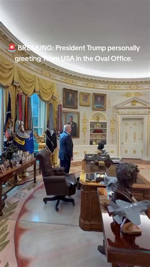 🚨 BREAKING: President Trump personally greeting Team USA in the Oval Office. Big smiles. Big handshakes. “Look at these guys!” Champions meeting the Commander in Chief. Doesn’t get more American than that. Win gold. Represent your country. Get honored at the White House. That’s a moment they’ll tell their grandkids about. 🇺🇸🔥