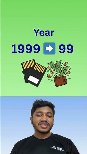 The Y2K Bug That Almost Broke the World 🌍 #y2k #computerscience #techhistory