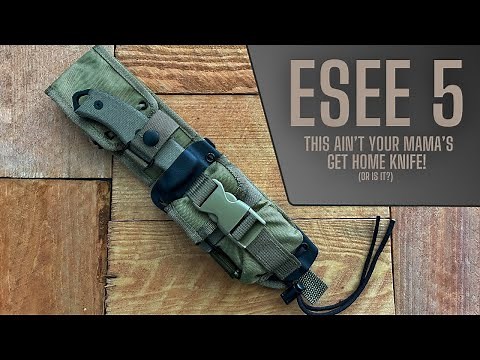 ESEE 5 - Could it be the Ultimate Urban Survival Knife in 2023??