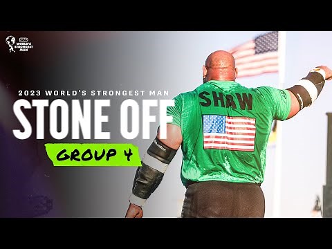 STONE OFF (Group 4) | 2023 World's Strongest Man