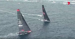 Comanche vs Wild Oats - @sydneytohobart #sea #port #sailing #boat #digital #magazine #leisure #yacht #sealovers #holidays #portview #classicboats #regatta #maxiyachts #seatrail #luxury #boating #sail #sailorsworld #sailingstagram #YACHTINGLIFESTYLE #discover #followus #sailrepublic #giornaledellavela @giornaledellavela @sail_republic_official | Sail Republic