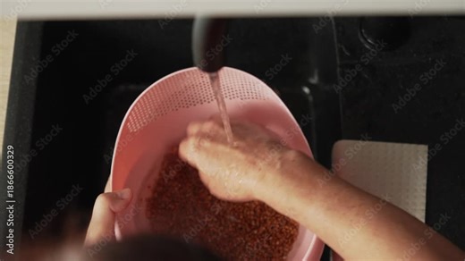 How to wash and prepare lentils efficiently at home in your kitchen