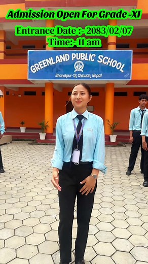 Admissions Open 2083: Greenland Public School 2 Science & Management