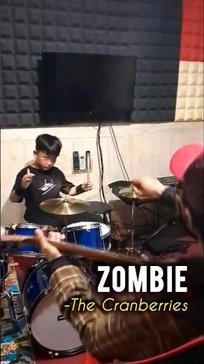 Zombie - The Cranberries (Drum Cover) #minidrum #thecranberries #zombie