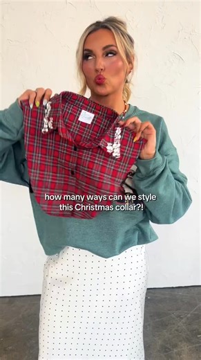 Tired of stuffy Christmas sweaters? 🌟 Our detachable rhinestone collar adds instant holiday magic to your favorite tops and dresses! With adjustable straps and machine-washable fabric, enjoy festive style without the discomfort. | Invisiblez
