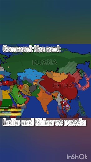 🇮🇳🇨🇳vs🇷🇺 #history #geographythroughmaps #trending #map #viral #mapguide #geography #europe #mapping