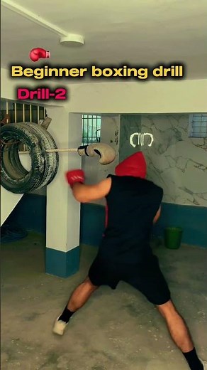 Beginner Boxing Drill 🔥 Learn Boxing Footwork & Punching FAST (Step-by-Step) #boxingforbeginners