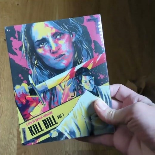 Unbox Blu-ray Kill Bill Vol.1 & Vol.2 4K Ultra HD