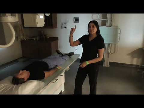 AP Supine Abdomen Xray Position