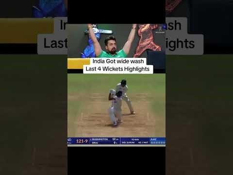 India White Wash against New Zealand Last 4 Wickets Highlights Sports Yaari cartoon network reaction