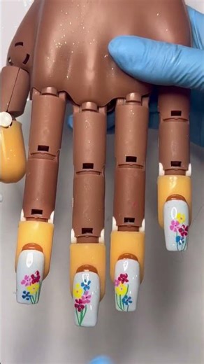 春天的味道 在指尖散发 el sabor de la primavera #nails