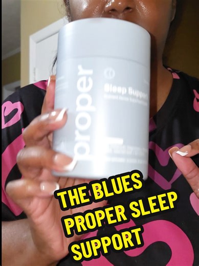 Get the sleep you need with The Blues Proper Sleep superfood blend. Formulated with melatonin, L-theanine, and tart cherry to help you fall asleep faster—along with a bioavailable magnesium complex to support muscle relaxation and ease @Proper Health tension #proper #sleep #sleepsupport #superfood #supplements