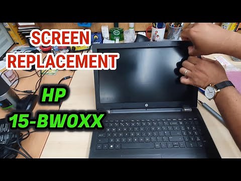 How To Replace Screen on HP 15-BW0XX Laptop