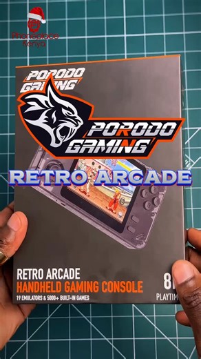 𝐏𝐇𝐎𝐍𝐄 𝐏𝐋𝐀𝐂𝐄 𝐊𝐄𝐍𝐘𝐀 on Instagram: "Looking for the best retro gaming console for kids & adults? This one delivers The Porodo Gaming Retro Arcade comes with 5,000+ built-in classic games and supports 19 emulators including PS, N64, MAME, GBA, NEOGEO, SFC & more all in one compact handheld console. Perfect as a gaming gift for kids, a retro console for adults, or a fun way to enjoy classic games without social media distractions. #PorodoGaming #RetroGamingConsole #phoneplacekenya"