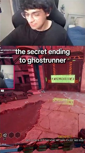 the secret ending to ghostrunner #funny #fyp #gaming