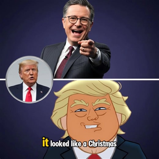 🎄⚡️ Stephen Colbert's Holiday Special Just Went NUCLEAR on Trump! 🔥😂 💬 Full story: https://zwent.net/100/ What started as festive Christmas cheer turned into savage satire: Colbert's animated cartoon roasts "Jag Bag" Trump – golden hair, subpoenas in stockings, docs hidden in gifts, and panicked elf staffers! 🎁😈 The killer line: "Merry Christmas, you Jag Bag!" Audience explodes, internet on fire, Trump's team fuming! Peak Colbert – sweet holiday vibes with razor-sharp takedowns. Iconic! 💥