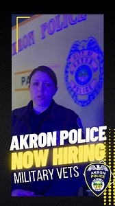 Apply now to be an Akron Police Officer! Deadline is TODAY, 11:59 PM. Apply here: https://www.governmentjobs.com/careers/akron/jobs/3779874/akron-police-officer?pagetype=jobOpportunitiesJobs #oneteam #onecommunity #onepurpose #akronpdconnecting | Akron Police Department