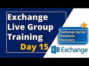 Exchange Server Training – Day 15 | Backup, Restore & Database Recovery