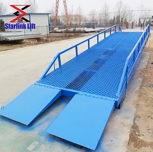 [Hot Item] Warehouse Unloading Movable Cargo Portable Dock Ramp Mobile Yard Ramp