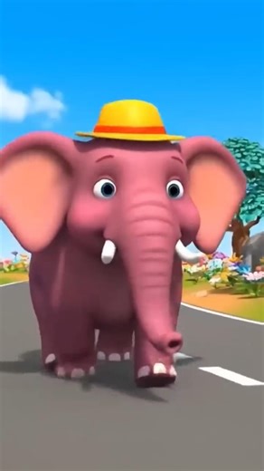 Panch Mote Hathi Song | Hindi Rhymes for Kids | Balgeet | 3D Animation Cartoon | Ballu Mama Tv