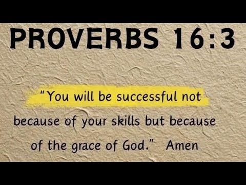 proverbs 16:3