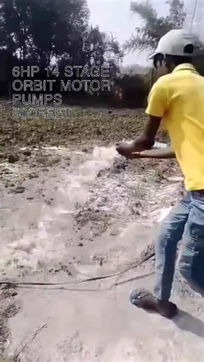 Orbit Submersible Pump Live Demo | High Discharge Pump Performance Test