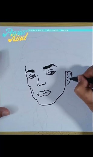 Kurzanleitung in einer Minute Michael Jackson zeichnen – Schritt für Schritt
